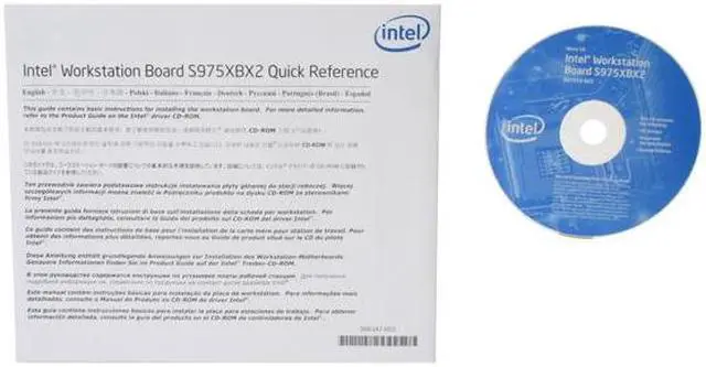 Alt view image 5 of 6 - Intel S975XBX2 ATX Workstation Board LGA 775 Intel 975X DDR2 800