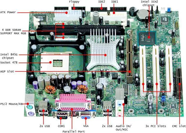 Alt view image 2 of 4 - Motherboards - Intel