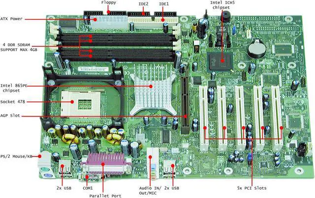Alt view image 2 of 3 - Motherboards - Intel
