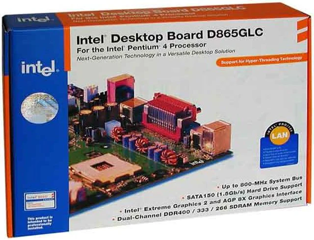 Intel BOXD865GLCL Socket 478 Micro ATX Intel Motherboard - Newegg.com