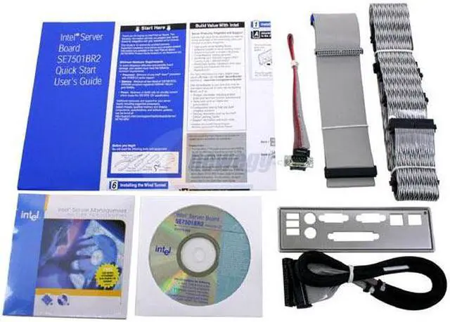 Alt view image 3 of 4 - Intel SE7501BR2 SSI EEB 3.0 Server Motherboard Dual 603/604 Intel E7501
