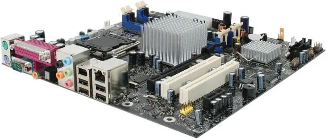 Main image of Intel BLKD925XBCLK LGA 775 Intel 925X Micro ATX Intel Motherboard - OEM