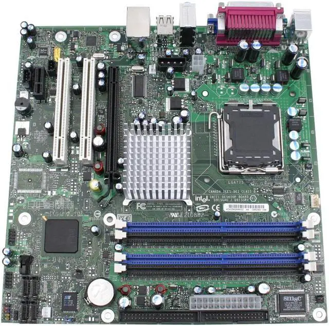 Alt view image 2 of 4 - Intel BOXD915GAGLK LGA 775 Intel 915G Micro ATX Intel Motherboard