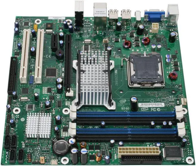 Alt view image 3 of 5 - Intel BLKDG33BUC LGA 775 Intel G33 Micro ATX Intel Motherboard - OEM