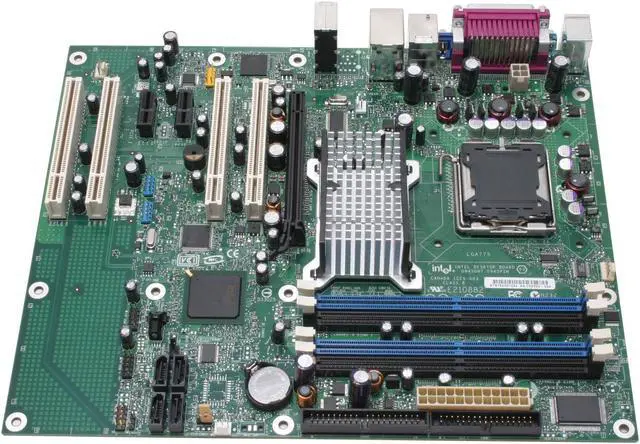Alt view image 2 of 3 - Intel BLKD945GNTLKR LGA 775 Intel 945G ATX Intel Motherboard - OEM