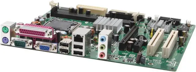 Alt view image 2 of 3 - Intel BOXD101GGCL LGA 775 ATI Radeon Xpress 200 Micro ATX Intel Motherboard