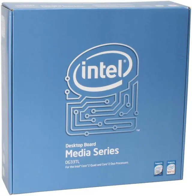 Alt view image 7 of 7 - Intel BOXDG33TLM LGA 775 Intel G33 Micro ATX Intel Motherboard