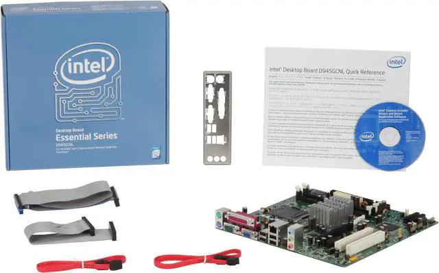 Alt view image 5 of 5 - Intel BOXD945GCNL LGA 775 Intel 945GC Micro ATX Intel Motherboard