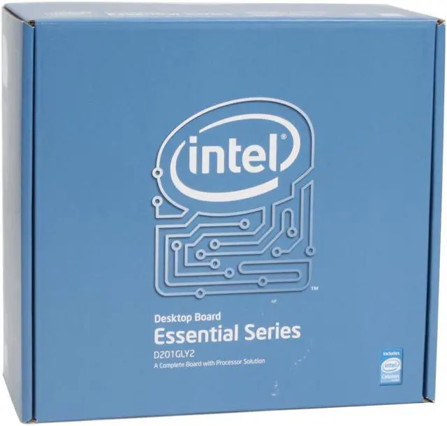 Alt view image 7 of 7 - Intel BOXD201GLY2 Intel Celeron 220 with a 533 MHz FSB SiS 662 Micro ATX Motherboard / CPU Combo