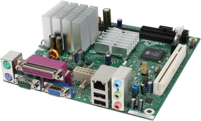 Main image of Intel BOXD201GLY2 Intel Celeron 220 with a 533 MHz FSB SiS 662 Micro ATX Motherboard / CPU Combo