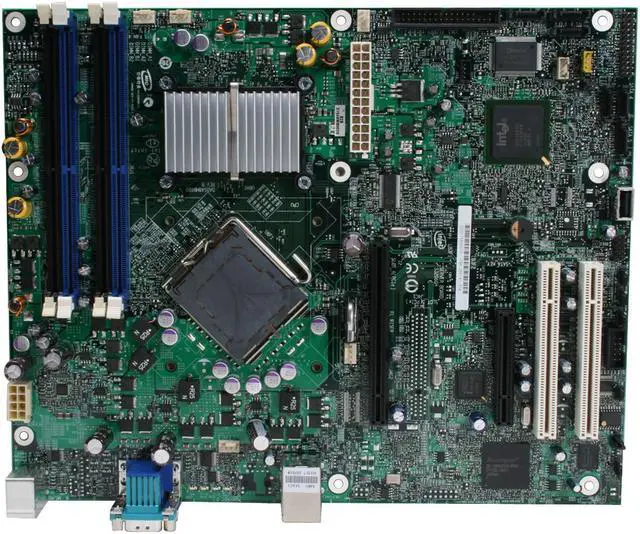 Alt view image 4 of 8 - Intel S3200SHV Server Motherboard LGA 775 Intel 3200 DDR2 800