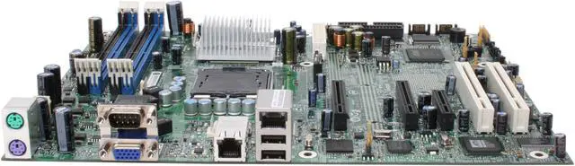 Alt view image 2 of 5 - Intel S3000AH ATX Server Motherboard LGA 775 Intel 3000 DDR2 667