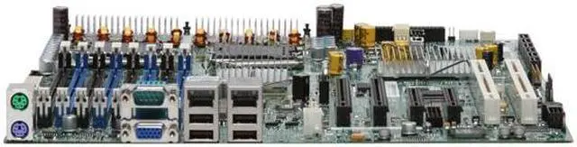 Alt view image 4 of 7 - Intel S5000PSLROMBR Server Motherboard Intel 5000P