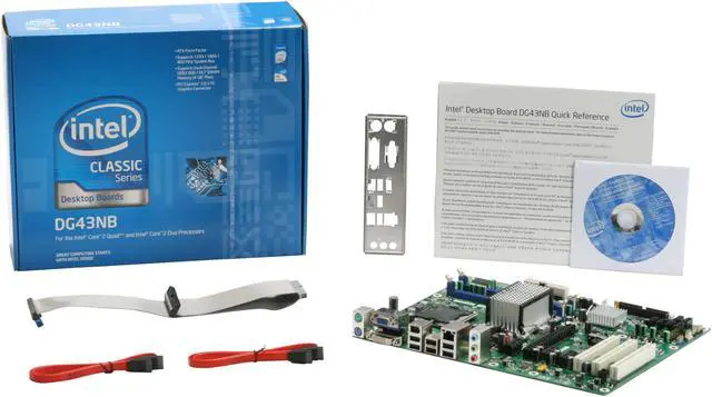 Alt view image 11 of 11 - Intel BOXDG43NB LGA 775 Intel G43 ATX Intel Motherboard