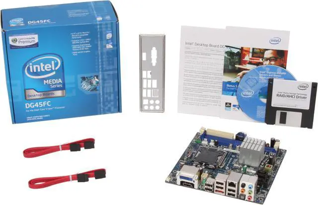 Alt view image 5 of 5 - Intel BOXDG45FC LGA 775 Intel G45 HDMI Mini ITX Intel Motherboard