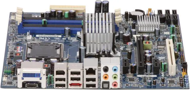 Alt view image 2 of 5 - Intel BOXDG45ID LGA 775 Intel G45 HDMI Micro ATX Intel Motherboard