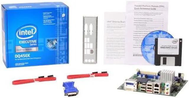 Alt view image 5 of 5 - Intel BOXDQ45EK LGA 775 Intel Q45 Mini ITX Intel Motherboard