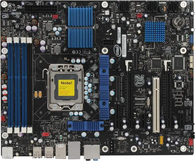 Alt view image 3 of 5 - Intel Extreme Series BOXDX58SO LGA 1366 Intel X58 ATX Intel Motherboard