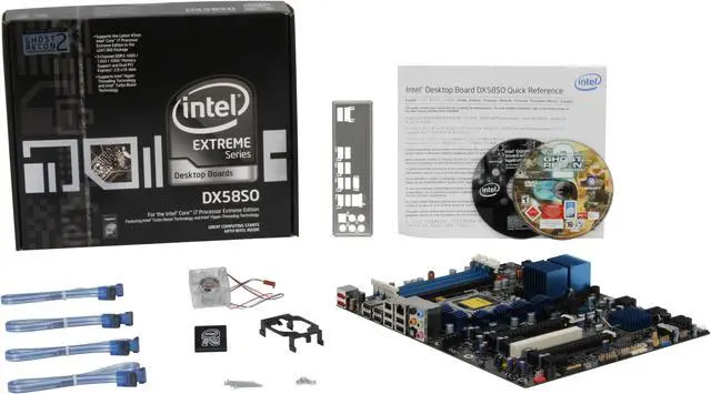 Alt view image 5 of 5 - Intel Extreme Series BOXDX58SO LGA 1366 Intel X58 ATX Intel Motherboard