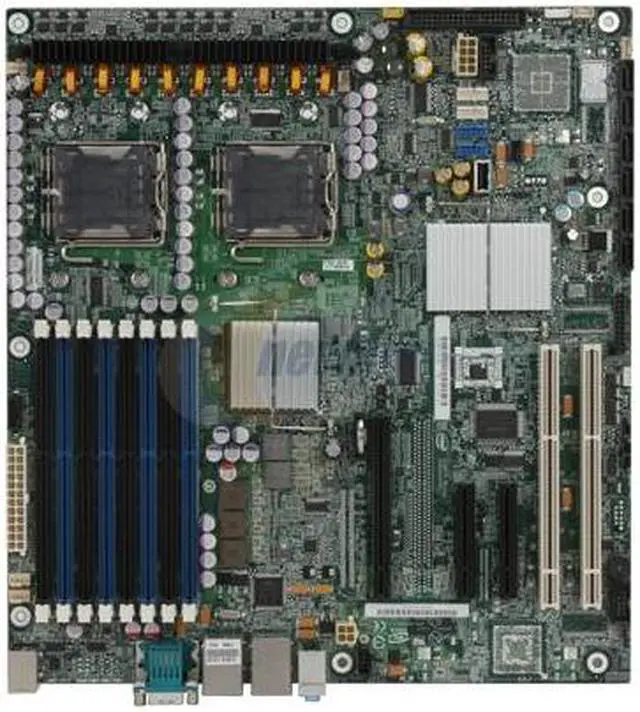 Alt view image 3 of 5 - Intel S5000XVNSATAR Extended ATX Server Motherboard Dual LGA 771 Intel 5000X