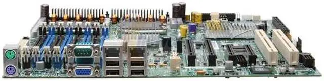 Alt view image 2 of 6 - Intel S5000PSLSATAR SSI EEB 3.6 (Extended ATX) Server Motherboard Dual LGA 771 Intel 5000P