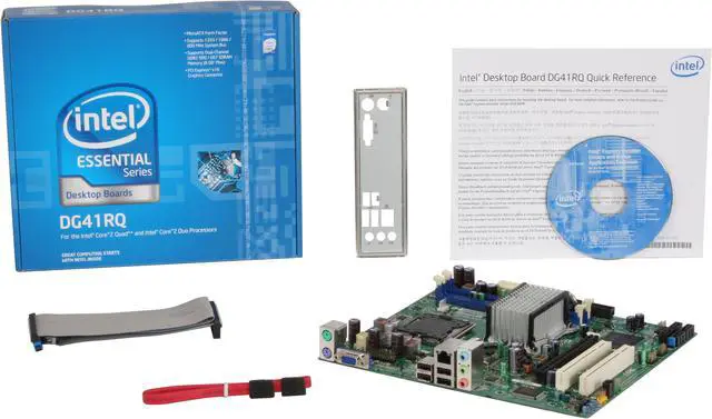 Alt view image 5 of 5 - Intel BOXDG41RQI LGA 775 Intel G41 Micro ATX Intel Motherboard