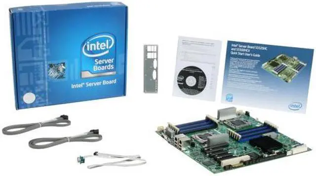 Alt view image 5 of 5 - Intel S5520HC Dual LGA 1366 Intel 5520 Tylersburg SSI EEB Dual Intel Xeon 5500 Series Server Motherboard