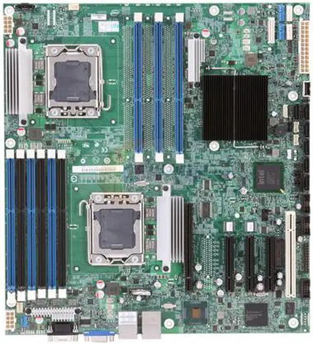 Alt view image 3 of 5 - Intel S5500HCV SSI EEB Server Motherboard Dual LGA 1366 Intel 5500 DDR3 1333