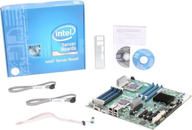 Alt view image 5 of 5 - Intel S5500HCV SSI EEB Server Motherboard Dual LGA 1366 Intel 5500 DDR3 1333