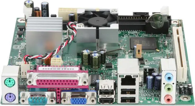 Alt view image 2 of 5 - Intel BOXD945GCLF2D Intel Atom processor 330 Intel 945GC Mini ITX Motherboard / CPU Combo