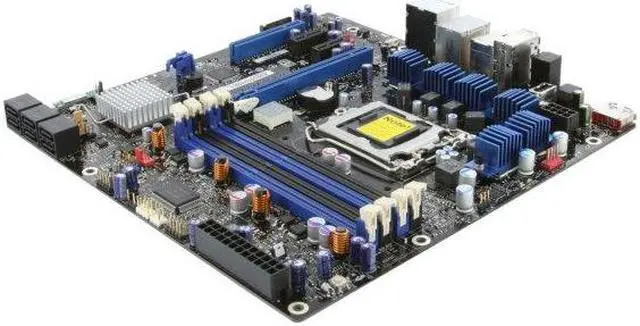 Alt view image 4 of 6 - Intel BOXDP55SB LGA 1156 Intel P55 Micro ATX Intel Motherboard