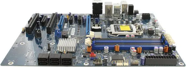 Alt view image 4 of 11 - Intel BOXDP55WG LGA 1156 Intel P55 ATX Intel Motherboard