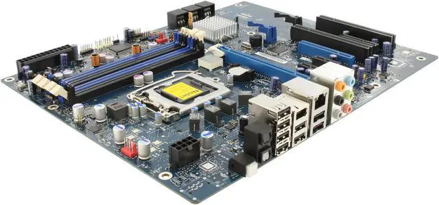 Alt view image 7 of 11 - Intel BOXDP55WG LGA 1156 Intel P55 ATX Intel Motherboard