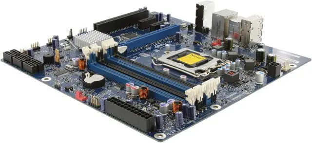 Alt view image 4 of 10 - Intel BOXDP55WB LGA 1156 Intel P55 Micro ATX Intel Motherboard