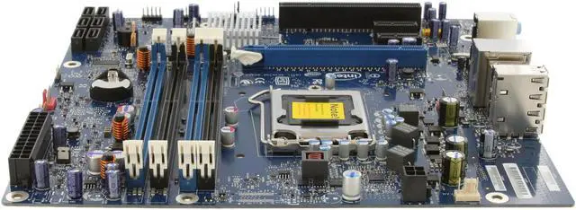 Alt view image 5 of 10 - Intel BOXDP55WB LGA 1156 Intel P55 Micro ATX Intel Motherboard
