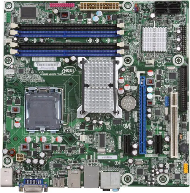 Alt view image 3 of 5 - Intel BOXDG43GT LGA 775 Intel G43 HDMI Micro ATX Intel Motherboard