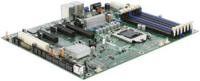 Alt view image 3 of 11 - Intel S3420GPLC ATX Server Motherboard LGA 1156 Intel 3420 DDR3 1333