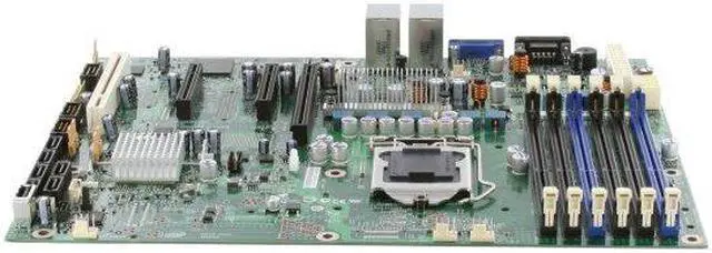 Alt view image 4 of 11 - Intel S3420GPLC ATX Server Motherboard LGA 1156 Intel 3420 DDR3 1333
