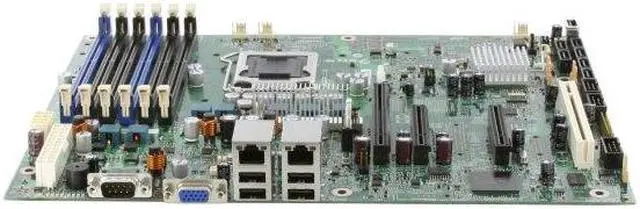 Alt view image 8 of 11 - Intel S3420GPLC ATX Server Motherboard LGA 1156 Intel 3420 DDR3 1333