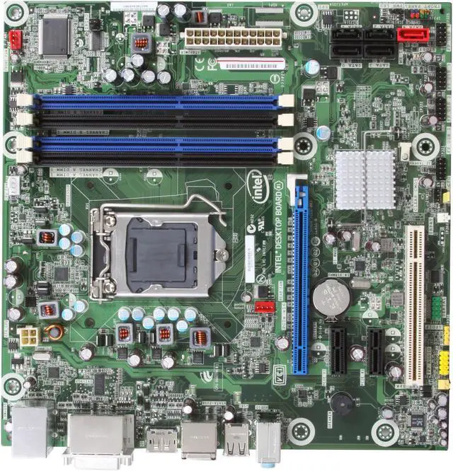 Alt view image 3 of 5 - Intel BOXDQ57TM LGA 1156 Intel Q57 Micro ATX Intel Motherboard