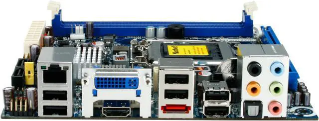 Alt view image 2 of 5 - Intel BOXDH57JG LGA 1156 Intel H57 HDMI Mini ITX Intel Motherboard