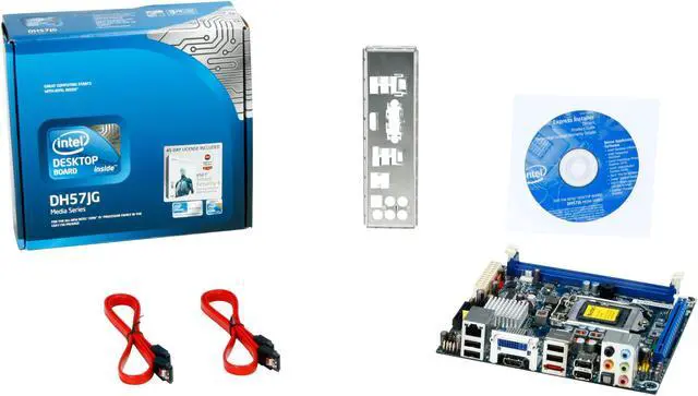 Alt view image 5 of 5 - Intel BOXDH57JG LGA 1156 Intel H57 HDMI Mini ITX Intel Motherboard