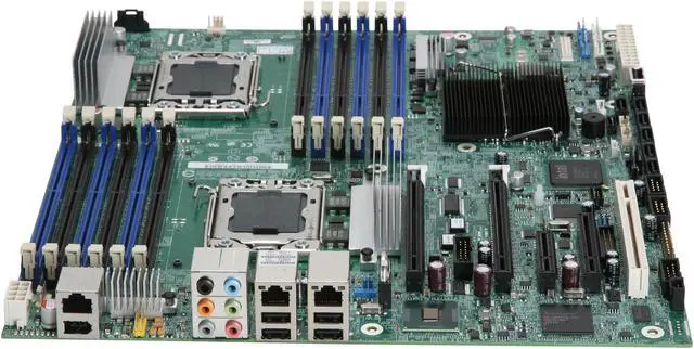 Alt view image 2 of 4 - Intel S5520SCR SSI EEB Server Motherboard Dual LGA 1366 Intel 5520 DDR3 1333