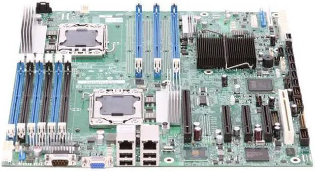 Alt view image 2 of 4 - Intel S5500HCVR SSI EEB Server Motherboard Dual LGA 1366 Intel 5500 DDR3 1333