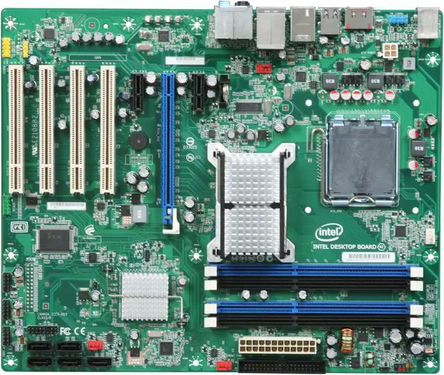 Alt view image 3 of 5 - Intel BOXDP43BF LGA 775 Intel P43 ATX Intel Motherboard