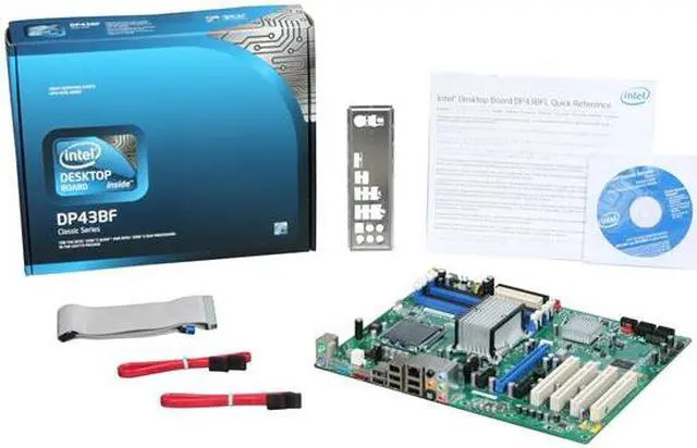 Alt view image 5 of 5 - Intel BOXDP43BF LGA 775 Intel P43 ATX Intel Motherboard