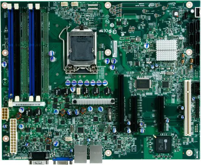 Alt view image 3 of 5 - Intel S3420GPV ATX Server Motherboard LGA 1156 Intel 3420 DDR3 1333