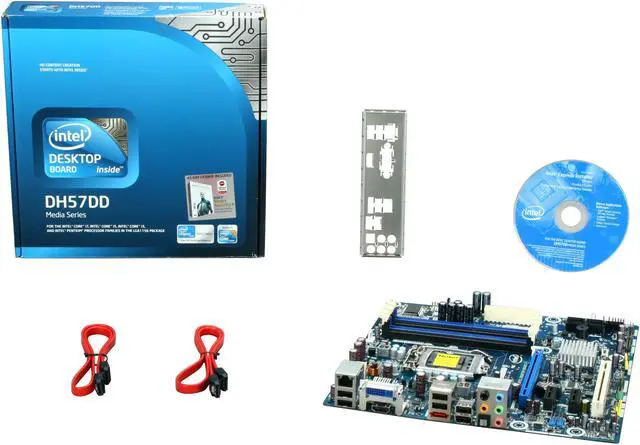 Alt view image 5 of 5 - Intel BOXDH57DD LGA 1156 Intel H57 HDMI Micro ATX Intel Motherboard