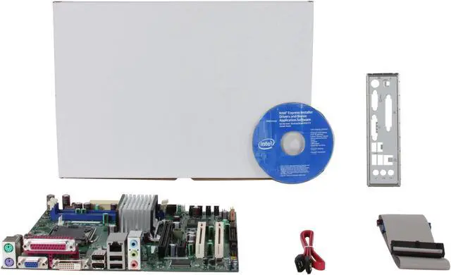 Alt view image 5 of 5 - Intel BLKDG41TY LGA 775 Intel G41 Micro ATX Intel Motherboard - OEM