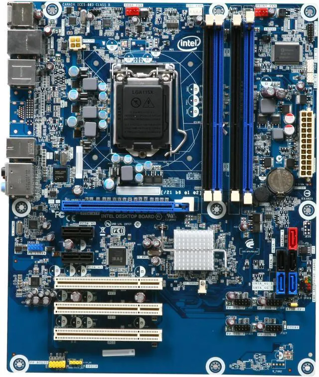 Alt view image 3 of 5 - Intel BOXDP67BA LGA 1155 Intel P67 USB 3.0 ATX Intel Motherboard